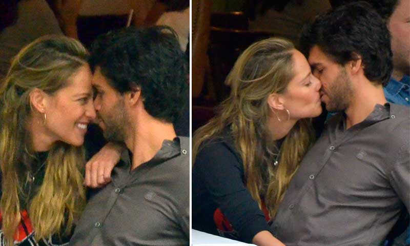 Vanessa Huppenkothen derrama miel en una cita con su novio Javier Martínez.